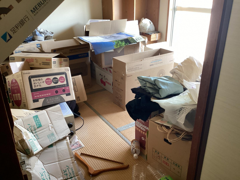 退去に伴う家財及び不用品回収