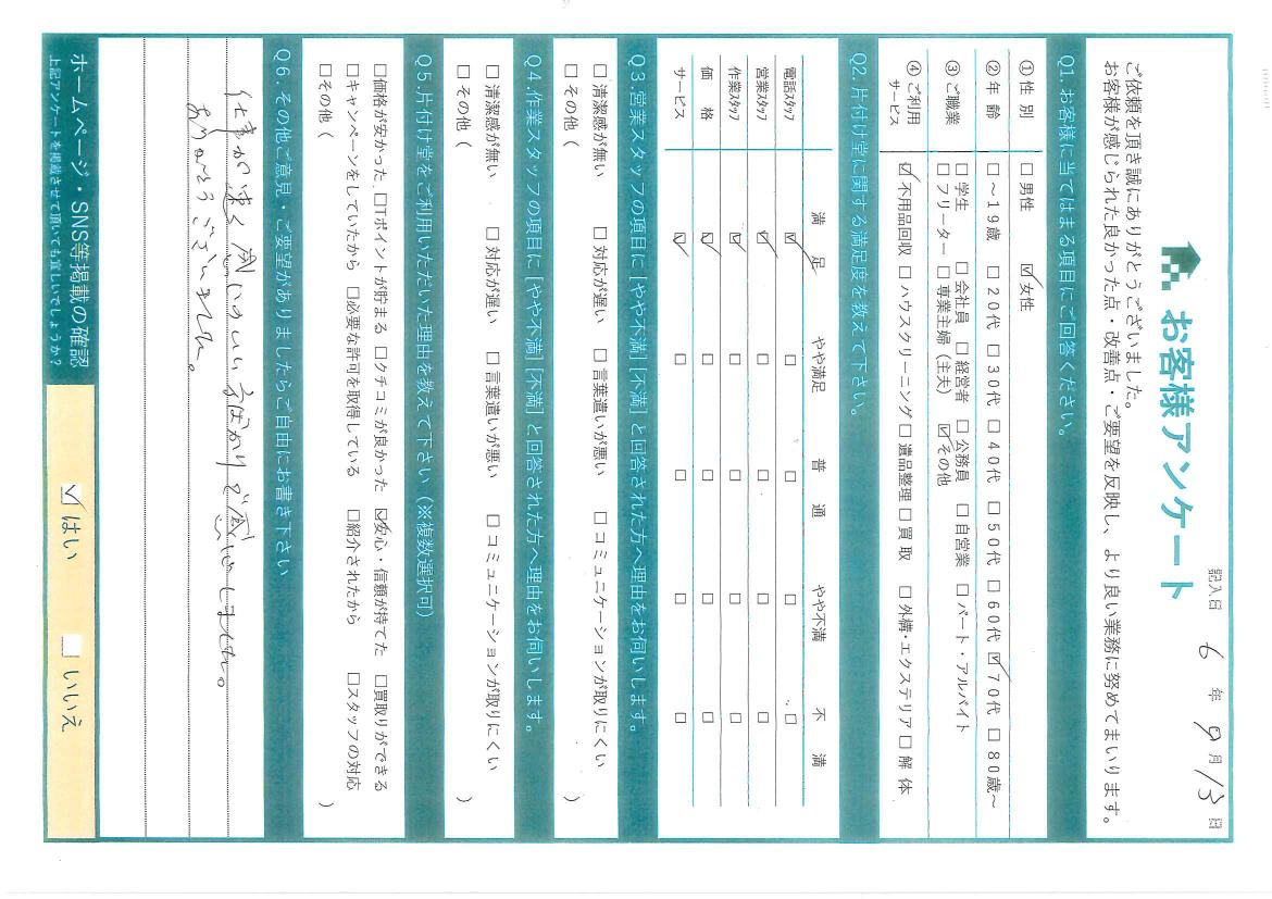 倉吉市Y様倉庫の不用品回収『仕事が速くて良かったです』